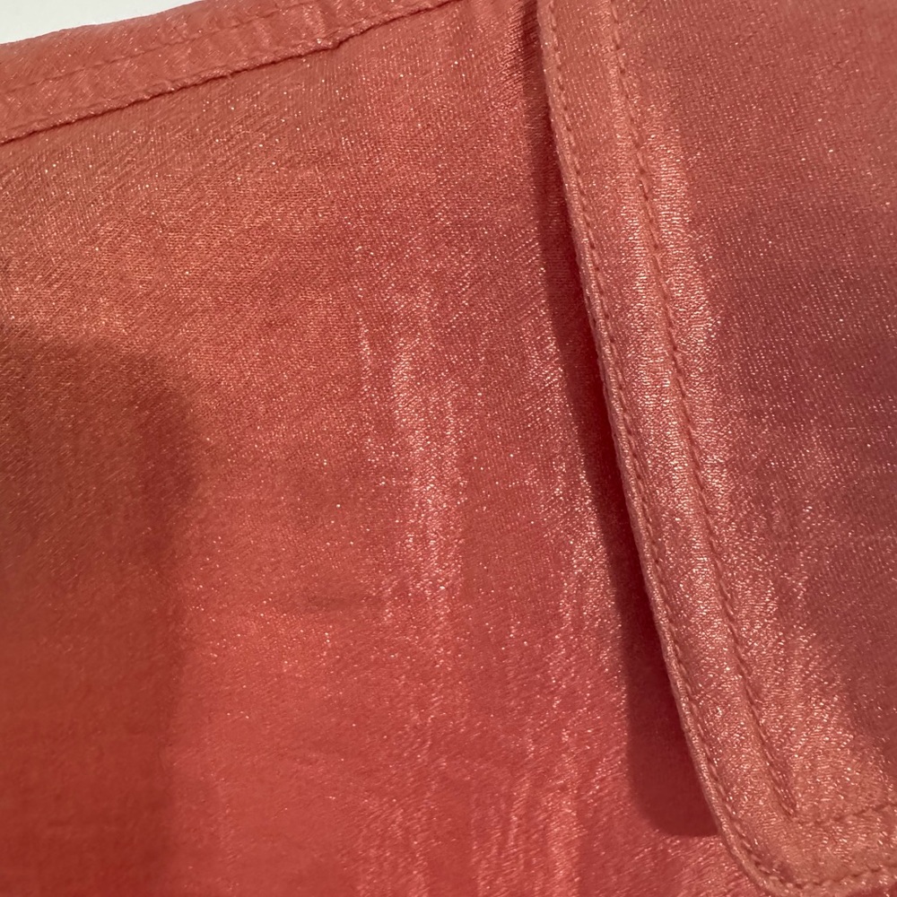 Ruby Rd. Coral Pink Jean Jacket - Picture 2 of 4